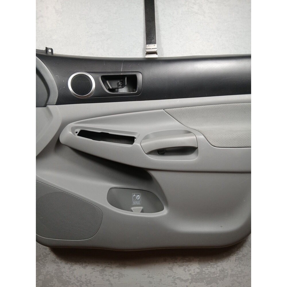 05-15 Tacoma Grey Black Front Passenger RH Interior Door Trim Panel Factory OEM - Picture 3 of 11